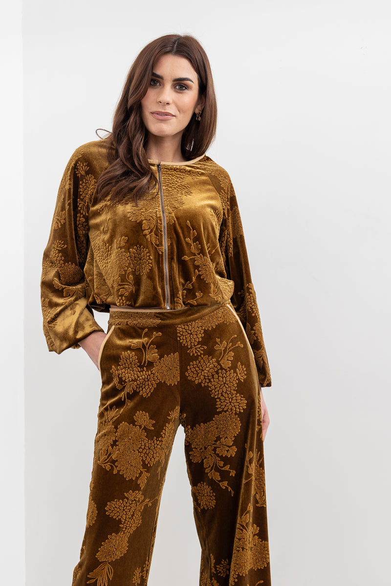 Moss Maxmara jacket - Velvet print