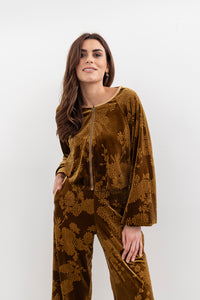 Moss Maxmara jacket - Velvet print