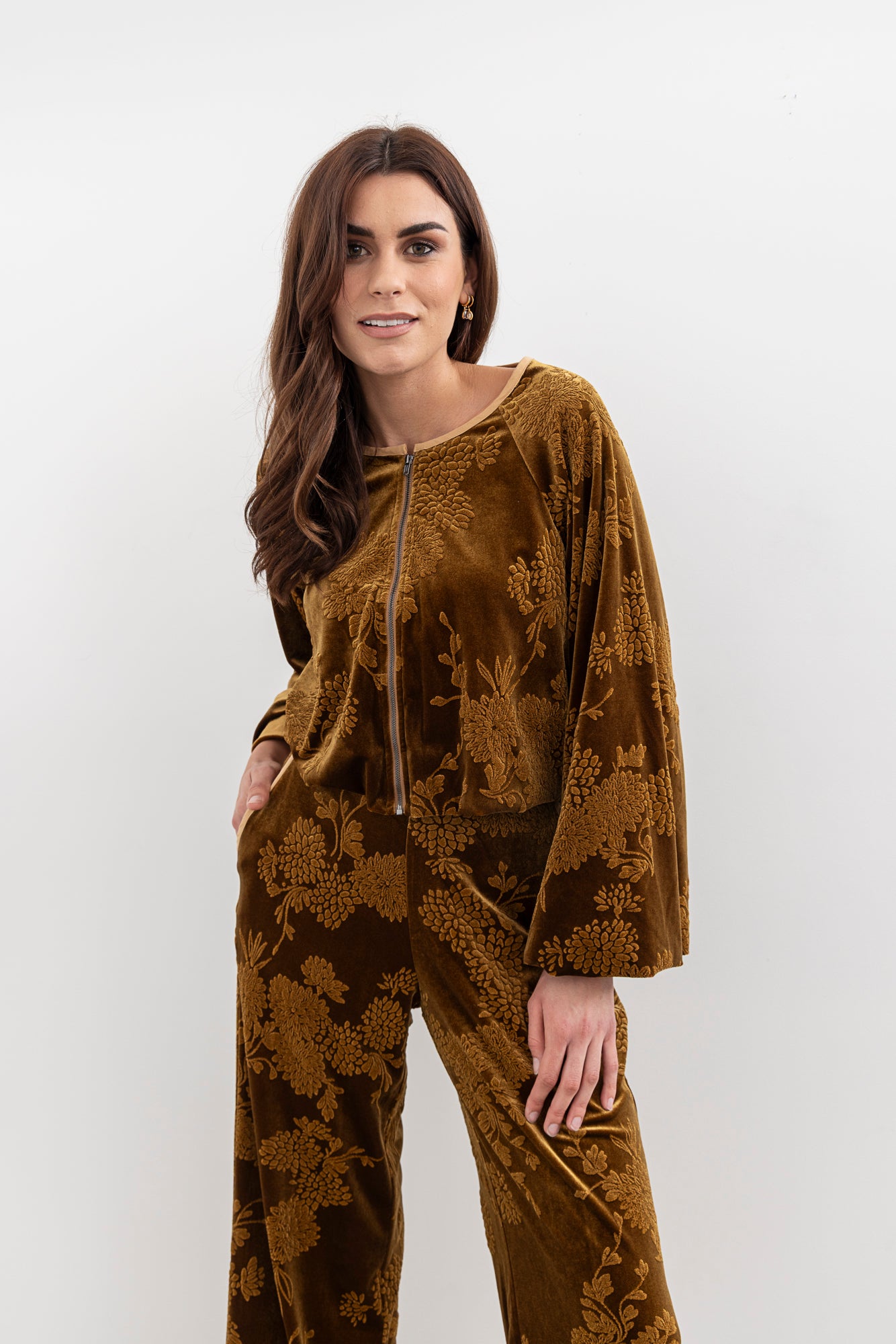 Moss Maxmara jacket - Velvet print