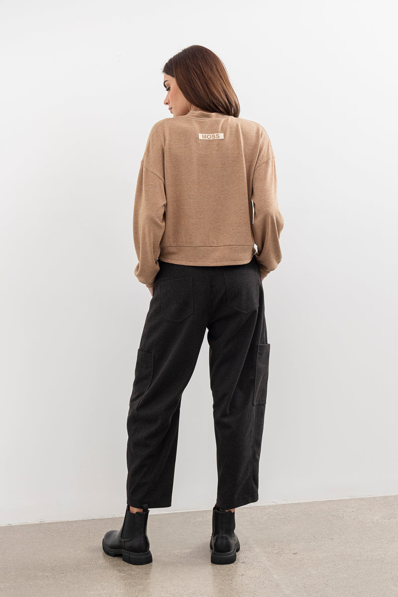 Moss Lexie  pant charcoal