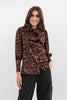 Moss Bow Shirt - butterfly print