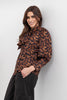 Moss Bow Shirt - butterfly print