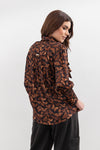 Moss Bow Shirt - butterfly print