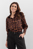 Moss Bow Shirt - butterfly print