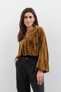 Moss Maxmara jacket - Velvet print
