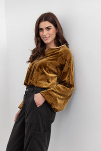 Moss Maxmara jacket - Velvet print