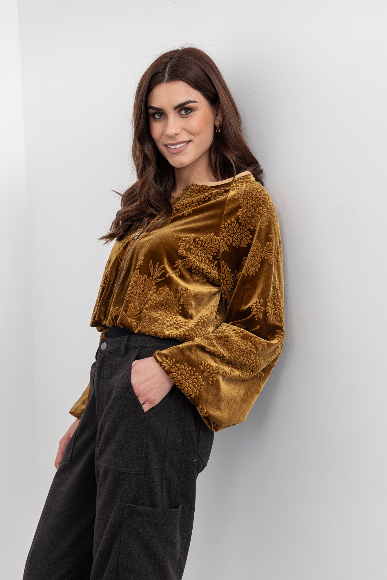 Moss Maxmara jacket - Velvet print