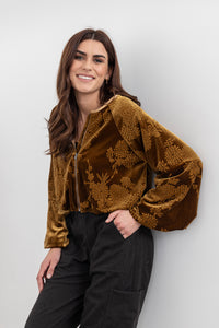 Moss Maxmara jacket - Velvet print