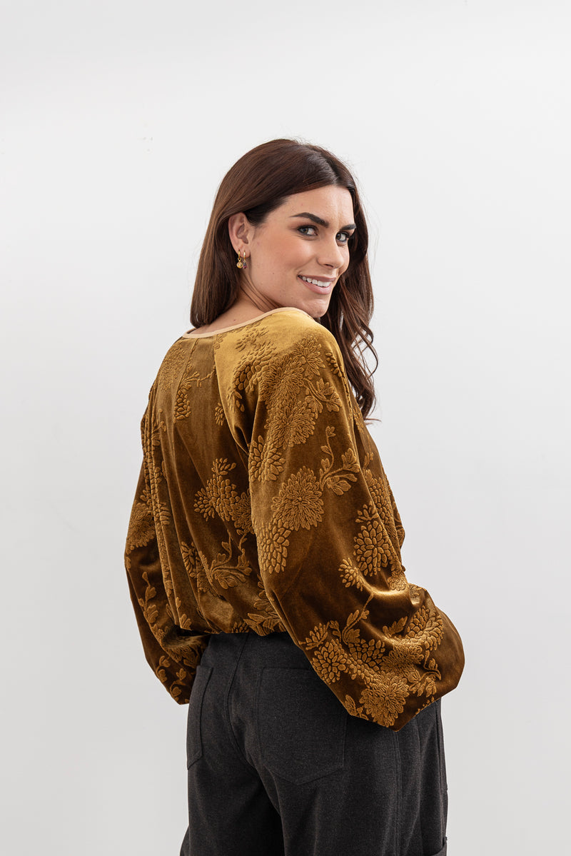 Moss Maxmara jacket - Velvet print