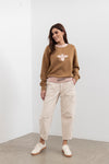 Moss Logo line Sweat