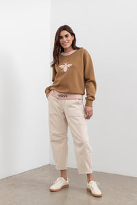 Moss Logo line Sweat