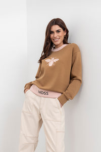 Moss Logo line Sweat