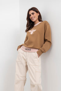 Moss Logo line Sweat