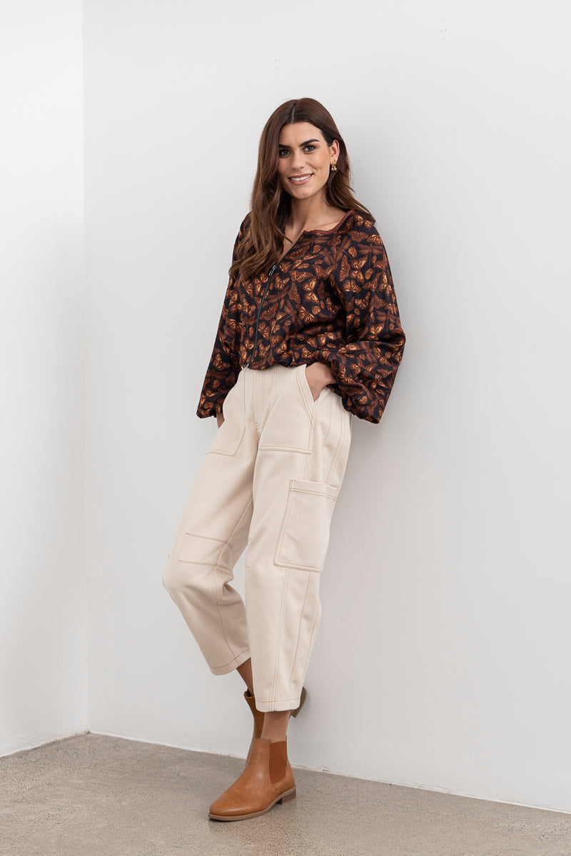 Moss Maxmara jacket - Butterfly print