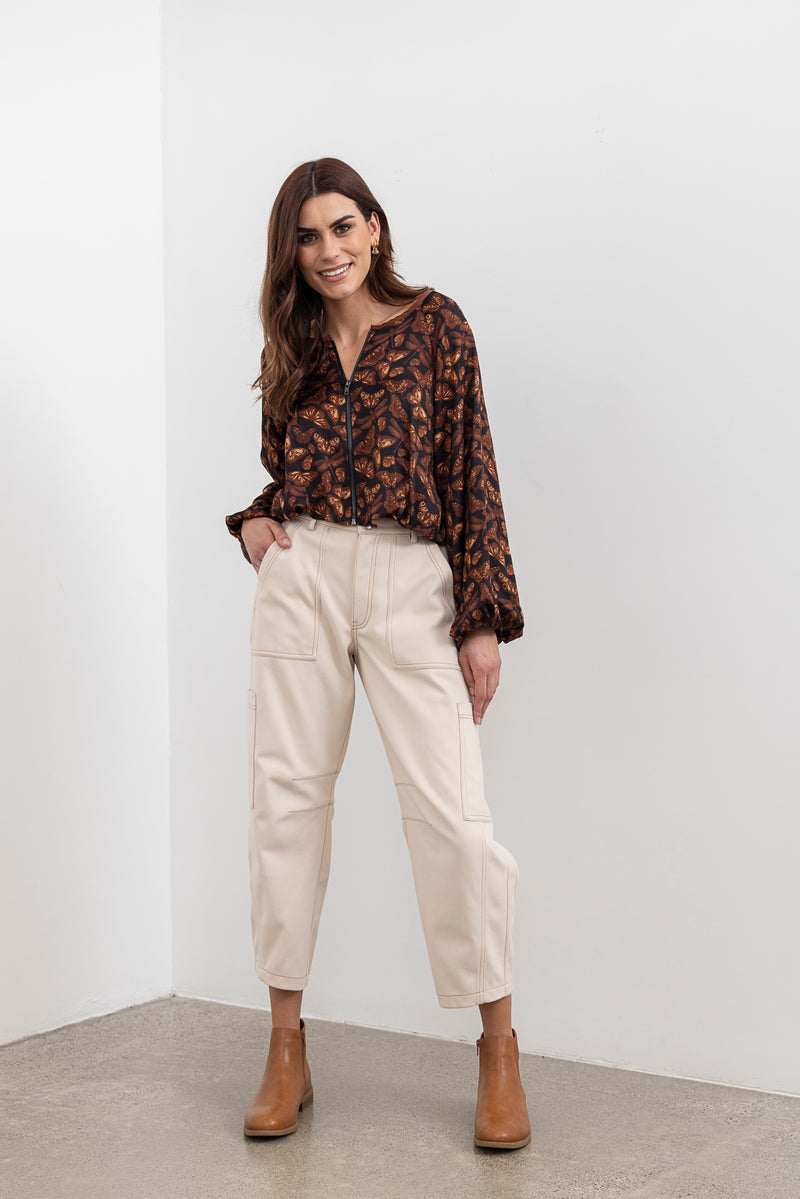 Moss Maxmara jacket - Butterfly print