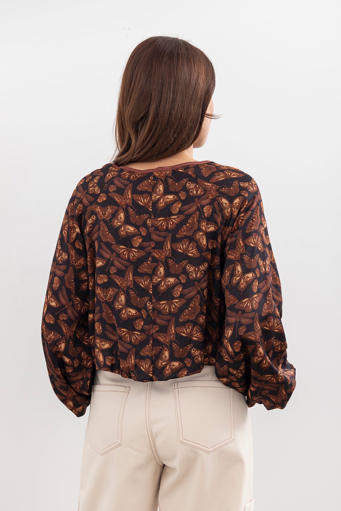Moss Maxmara jacket - Butterfly print