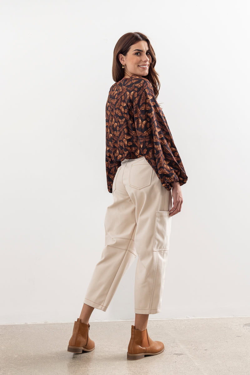Moss Maxmara jacket - Butterfly print