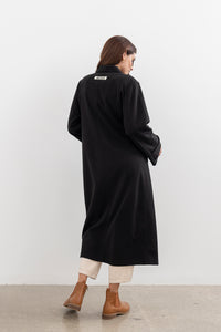 Moss Luca Coatigan Black