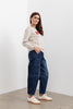 Moss Bailey Barrel jean - blue wash