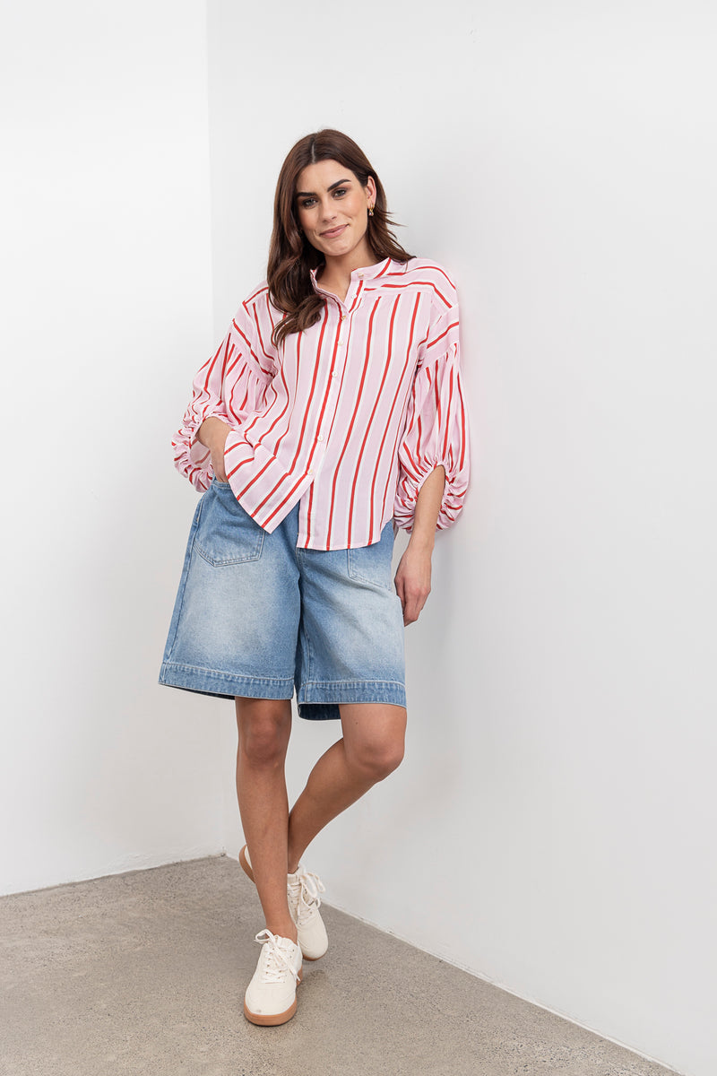 Moss Bronte Shirt - Candy Stripe