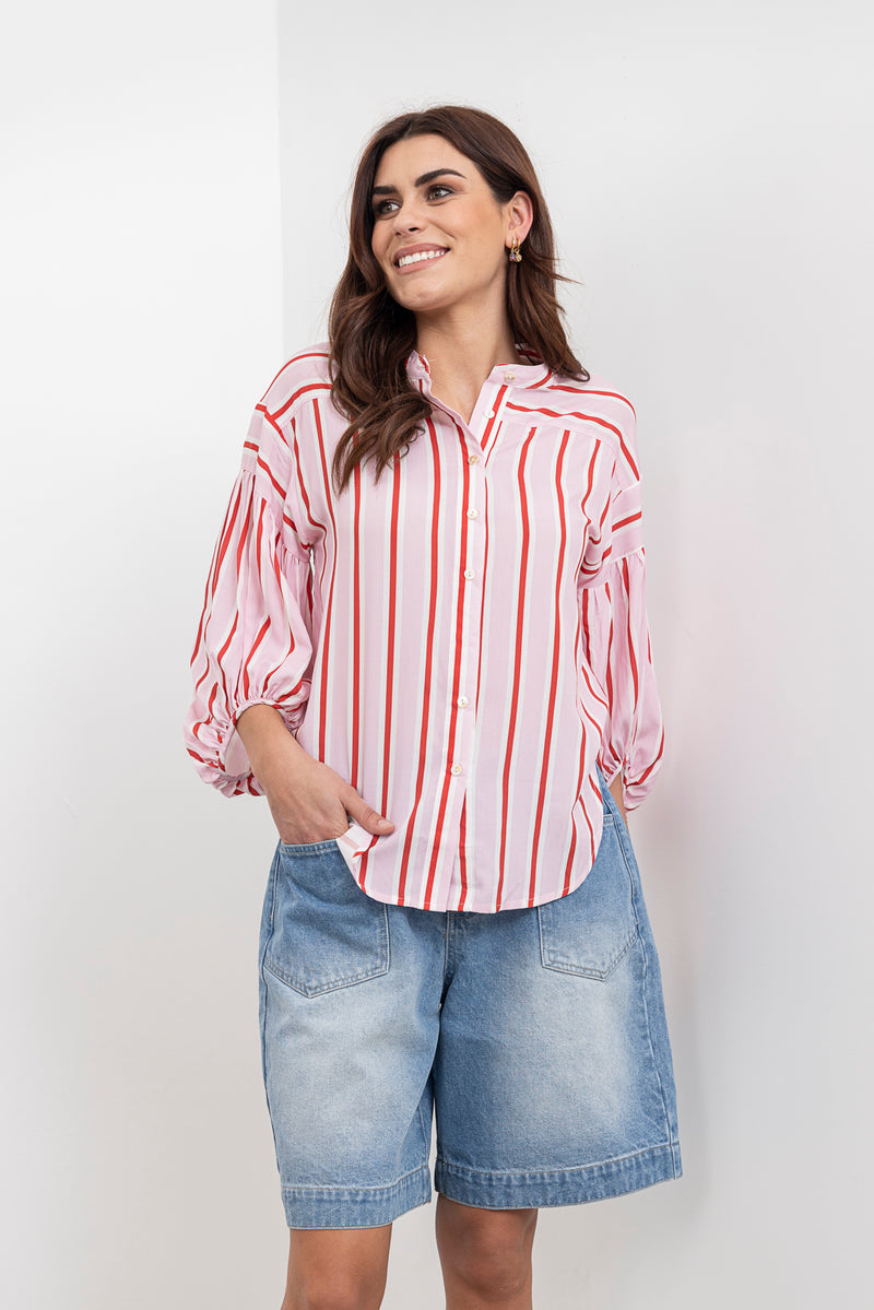 Moss Bronte Shirt - Candy Stripe