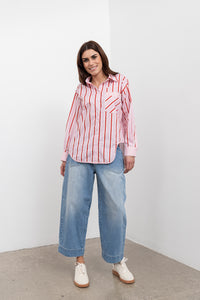 Moss Maxwell shirt - candy stripe