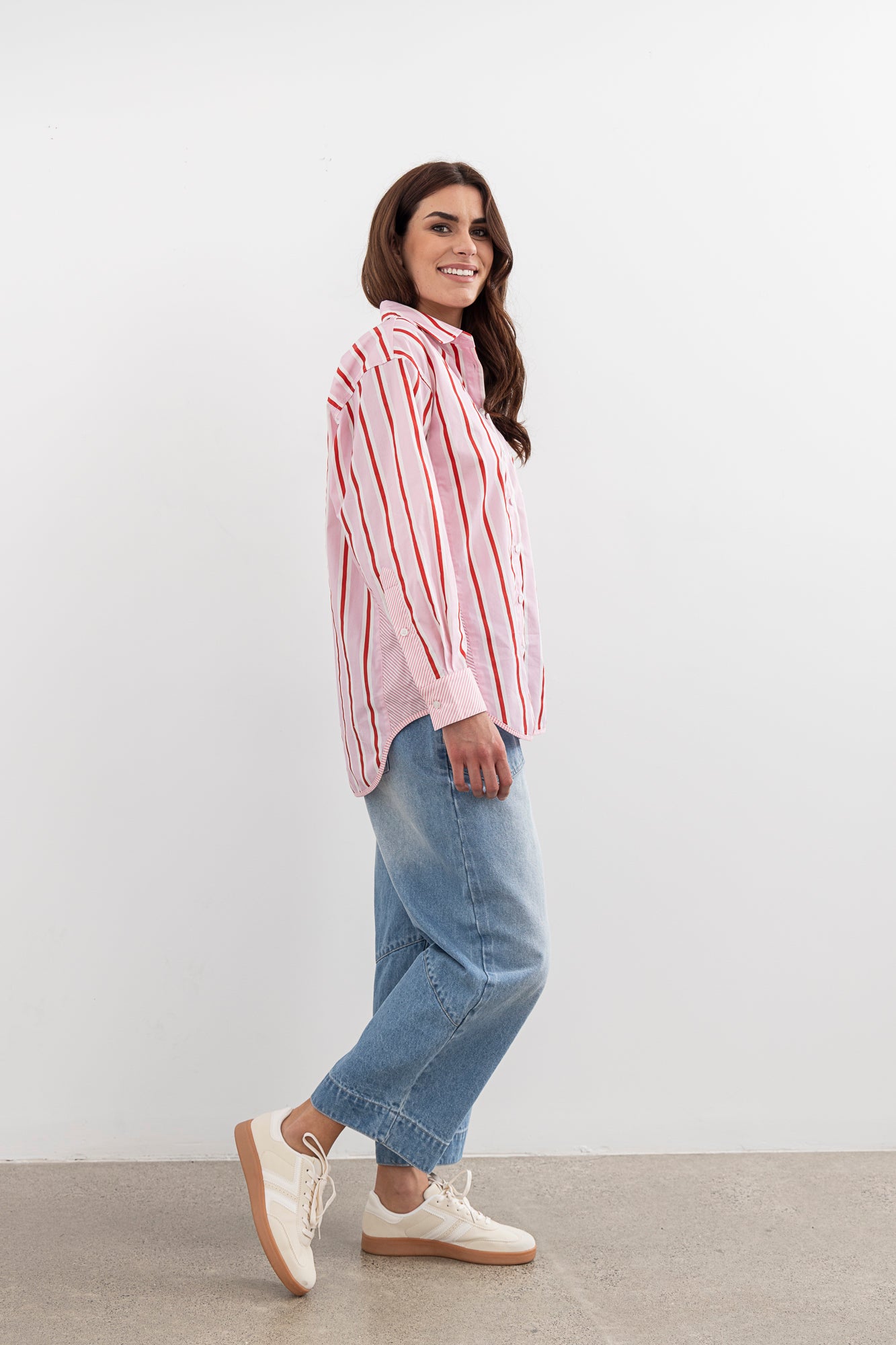 Moss Maxwell shirt - candy stripe