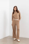 Shelby Turtle neck jumper - forest clay
