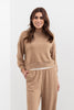 Shelby Turtle neck jumper - forest clay