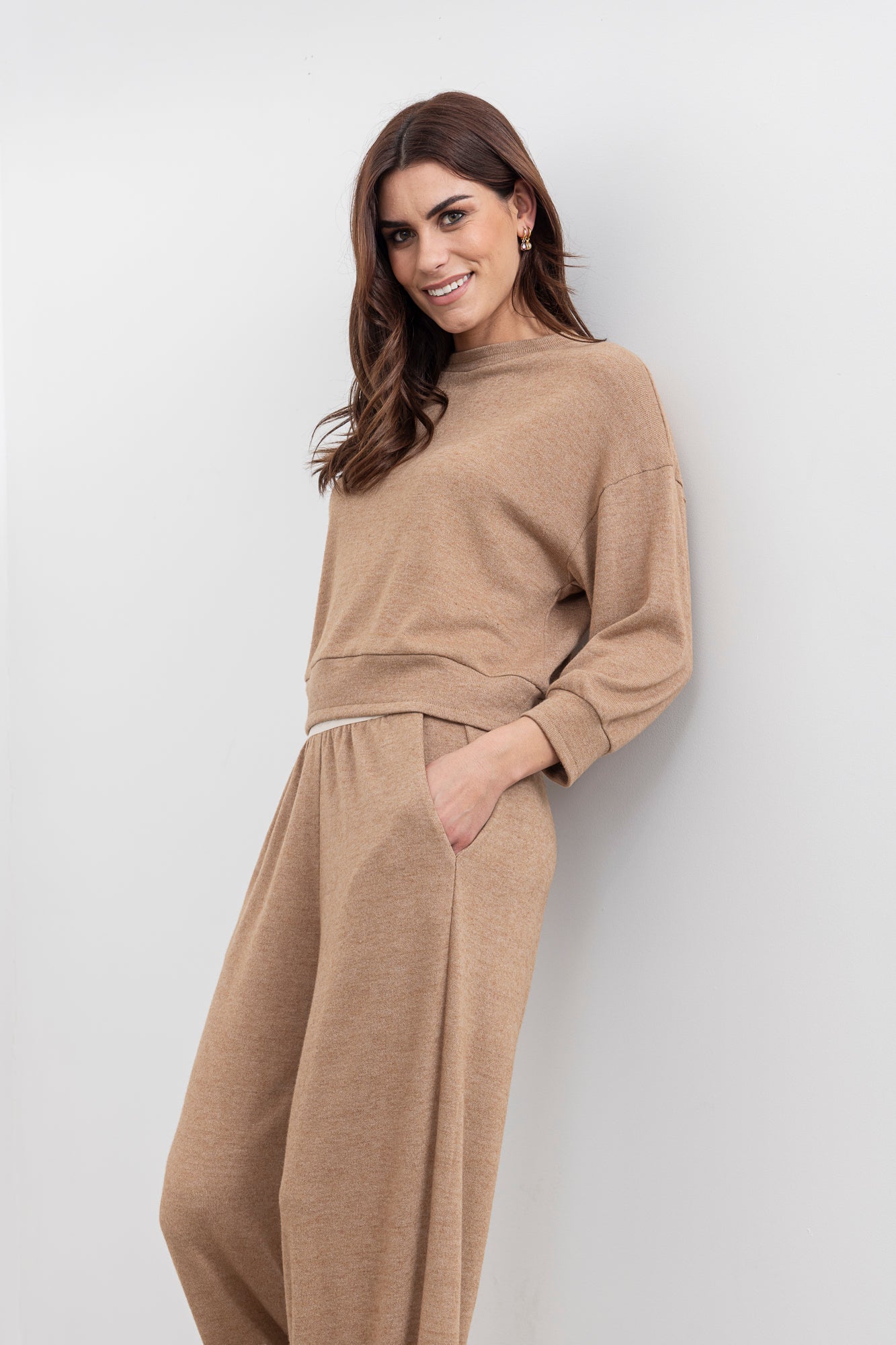 Shelby Lounge pant - Forest Clay