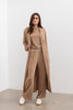 Shelby Turtle neck jumper - forest clay