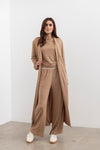 Shelby Turtle neck jumper - forest clay