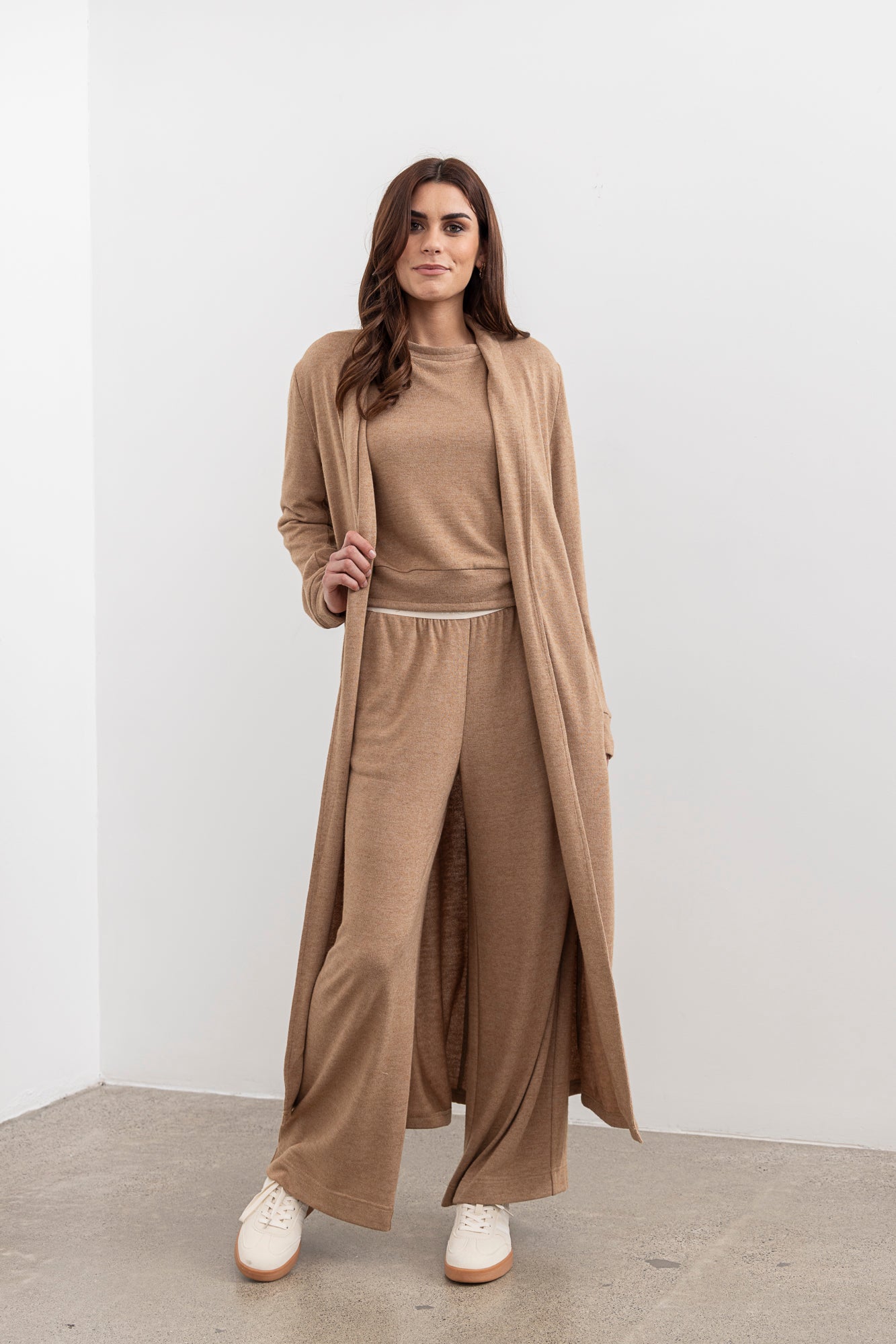 Shelby Turtle neck jumper - forest clay