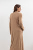 Shelby longline Cardigan - Forest Clay