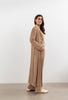 Shelby longline Cardigan - Forest Clay