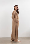 Shelby longline Cardigan - Forest Clay