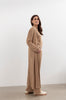 Shelby longline Cardigan - Forest Clay