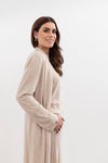 Shelby longline Cardigan -Oat