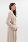 Shelby longline Cardigan -Oat