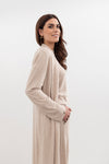 Shelby longline Cardigan -Oat