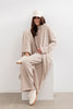 Shelby longline Cardigan -Oat