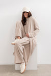 Shelby longline Cardigan -Oat