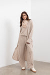 Shelby 3/4 sleeve knit - oat