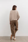Shelby 3/4 sleeve knit - oat