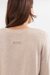 Shelby 3/4 sleeve knit - oat