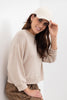 Shelby 3/4 sleeve knit - oat