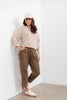 Moss Bailey Barrel jean - brown wash