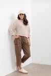Moss Bailey Barrel jean - brown wash