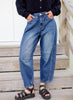 Barrel Jean Blue