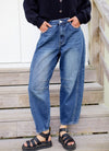 Barrel Jean Blue